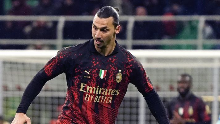 Zlatan Ibrahimovic AC Milan Milan-Atalanta 2-0 Serie A 2022-2023