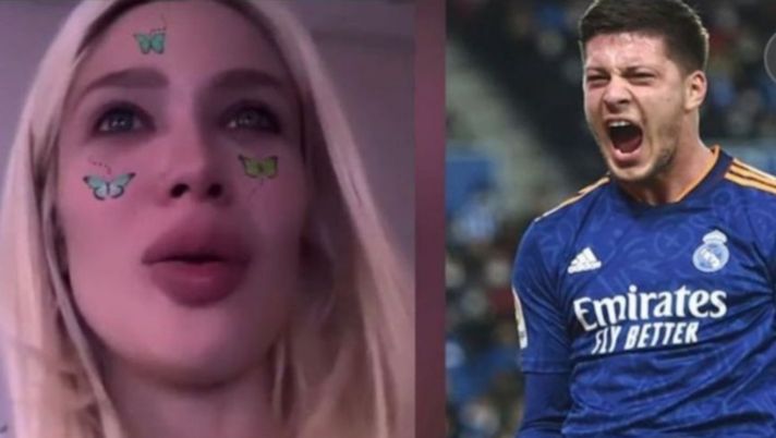 La fidanzata di Militao è scoppiata in lacrime quando Jovic ha segnato: “Luka non gioca mai…” La fidanzata di Militao è scoppiata in lacrime quando Jovic ha segnato: “Luka non gioca mai…” - immagine 1