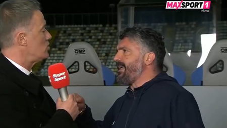 Confronto acceso Gattuso-Jelicic (Fonte Video Account X MAXSport1)