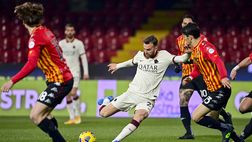 Benevento-Roma 0-0, LE PAGELLE: Dzeko-Mayoral (5) vedono le Streghe. Spinazzola (6,5) multitasking