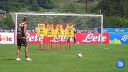 Dimaro – Maksimovic, il piede è caldissimo: tre punizioni imparabili in allenamento