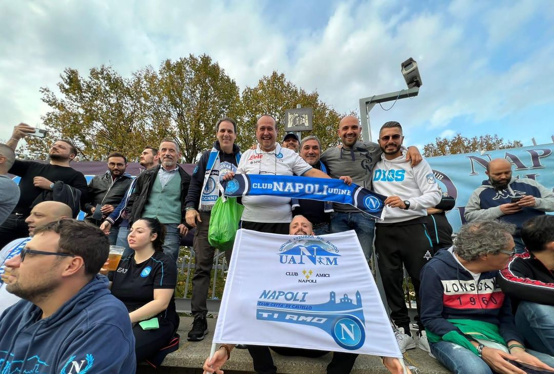 FOTO Cremonese-Napoli, presenti otto club dell’Unione Azzurra nel Mondo - immagine 4