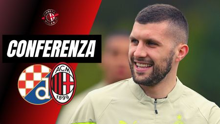 La conferenza stampa di Ante Rebic (difensore AC Milan) prima di Dinamo Zagabria-Milan (Champions League 2022-2023) | News (Getty Images) Conferenza stampa Ante Rebic Dinamo Zagabria-Milan Champions League 2022-2023
