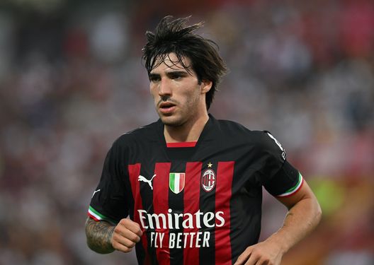 Sandro Tonali AC Milan amichevole Vicenza-Milan 1-6