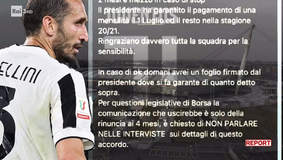 Report, Chiellini ha chiesto ai compagni di non parlare con i giornalisti: il fatto- immagine 2