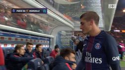 VIDEO / Verratti, rabbia e polemiche. Emery lo sostituisce e lui dice ai suoi compagni…