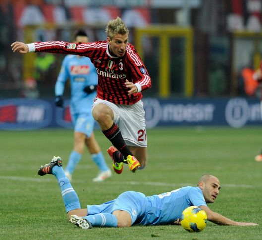 Maxi Lopez ai tempi del Milan (GETTY Images) 