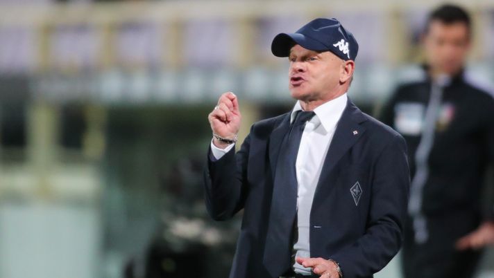 GERMOGLI PH: 11 APRILE 2021 FIRENZE STADIO ARTEMIO FRANCHI SERIE A FIORENTINA VS ATALANTA NELLA FOTO MISTER IACHINI 