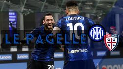 Inter-Cagliari, pagelle: Calhanoglu show, Barella fiume in piena. Dumfries un treno