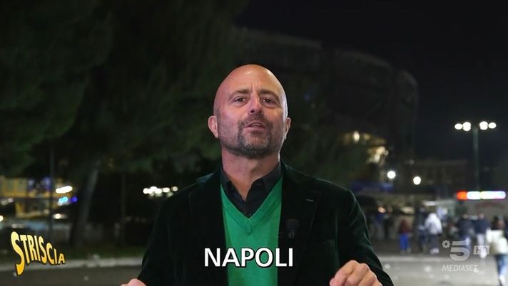 Striscia la Notizia e Luca Abete al “Maradona”: il motivo Striscia la Notizia e Luca Abete al “Maradona”: il motivo - immagine 1