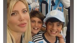 VIDEO / Argentina campione, Wanda Nara festeggia con i figli in tribuna