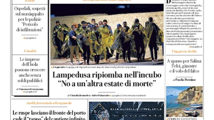 Prima Pagina, La Repubblica-Palermo: “Rischio licenziamenti, mille fuori alla Lukoil”  Prima Pagina, La Repubblica-Palermo: “Rischio licenziamenti, mille fuori alla Lukoil”