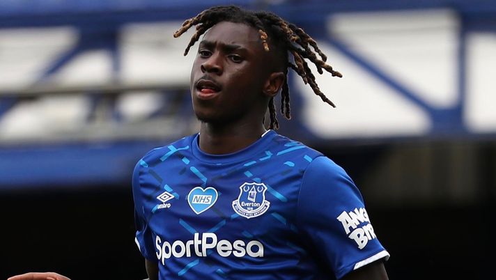 Moise Kean, attaccante dell'Everton (credits: GETTY Images) 