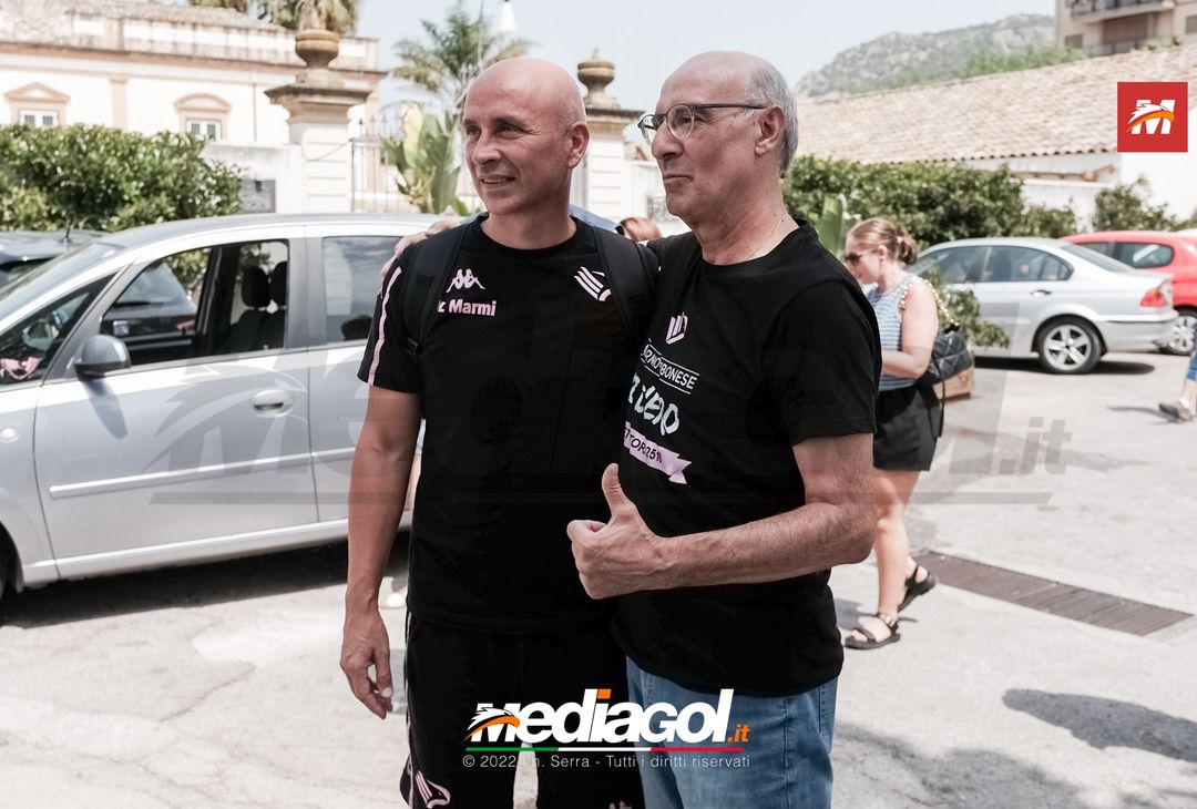 FOTO Bari-Palermo, rosanero in partenza da “Casena dei Colli” (Gallery) - immagine 5