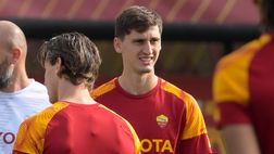 Roma in campo per preparare la sfida con il Napoli: c’è Kumbulla – FOTO GALLERY