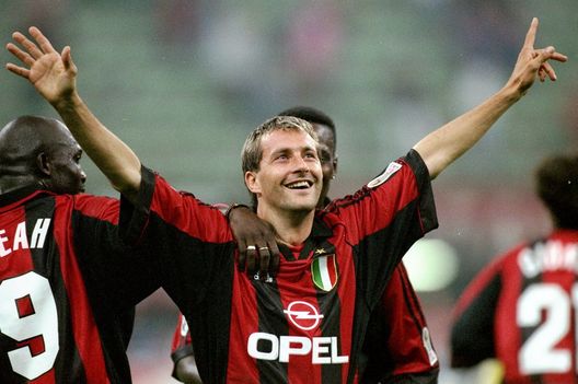  Maurizio Ganz, nel 1999 con la maglia del Milan (credits: GETTY Images) 