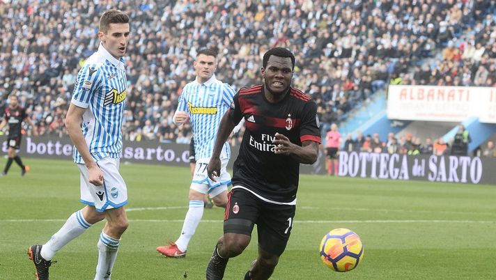 Franck Kessié durante Spal-Milan (credits: GETTY Images) Franck Kessié Spal-Milan
