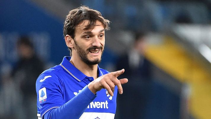 GENOA, ITALY - DECEMBER 18: Manolo Gabbiadini of UC Sampdoria during the Serie A match between UC Sampdoria and Juventus at Stadio Luigi Ferraris on December 18, 2019 in Genoa, Italy. (Photo by Paolo Rattini/Getty Images) Gabbiadini, la Gazzetta: “Rientrato e già a disposizione, potrà giocarsi un posto in attacco” - immagine 1