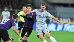 Fiorentina-Roma 1-1 LE PAGELLE: The walking Dzeko. Florenzi salva il sabato sera