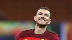 Dzeko-Inter, ci siamo: la moglie a Trigoria, Edin pronto a partire per Milano