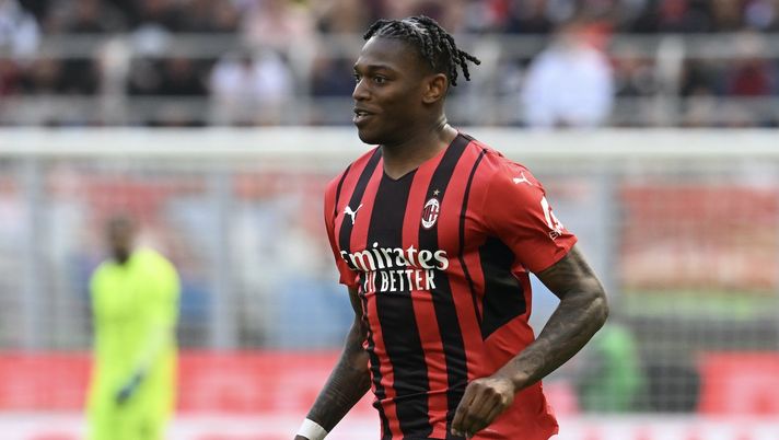 Rafael Leao (attaccante AC Milan), qui durante Milan-Fiorentina 1-0 (Serie A 2021-2022) | News (Getty Images) Rafael Leao AC Milan Milan-Fiorentina 1-0 Serie A 2021-2022