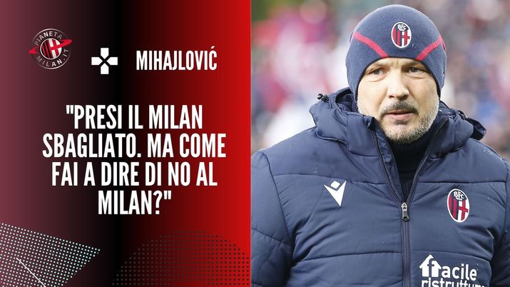 Intervista Sinisa Mihajlovic Bologna AC Milan