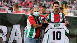 Ex Inter e Ternana, il “mago” Jimenez ai saluti: porta in alto il Palestino e si ritira