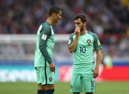 Cristiano Ronaldo Bernando Silva (getty images) Cristiano Ronaldo Bernando Silva (getty images)