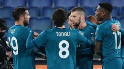 Serie A, il Milan passa all’Olimpico contro la Roma e resta in scia Inter