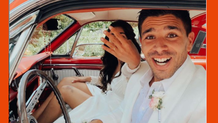 Il gol più bello del Cholito: ha sposato la fiorentina Giulia (FOTO) 