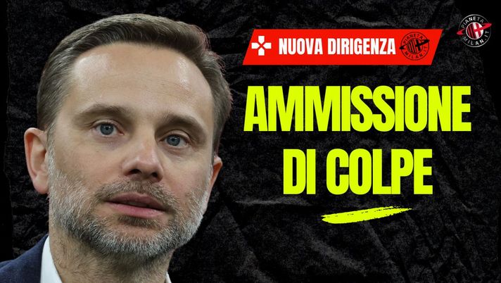 Milan, Furlani ammette l'errore commesso. Arriva il vero sostituto di Maldini