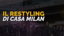Milan, i migliori gol degli ultimi due anni su una parete nella sede | VIDEO
