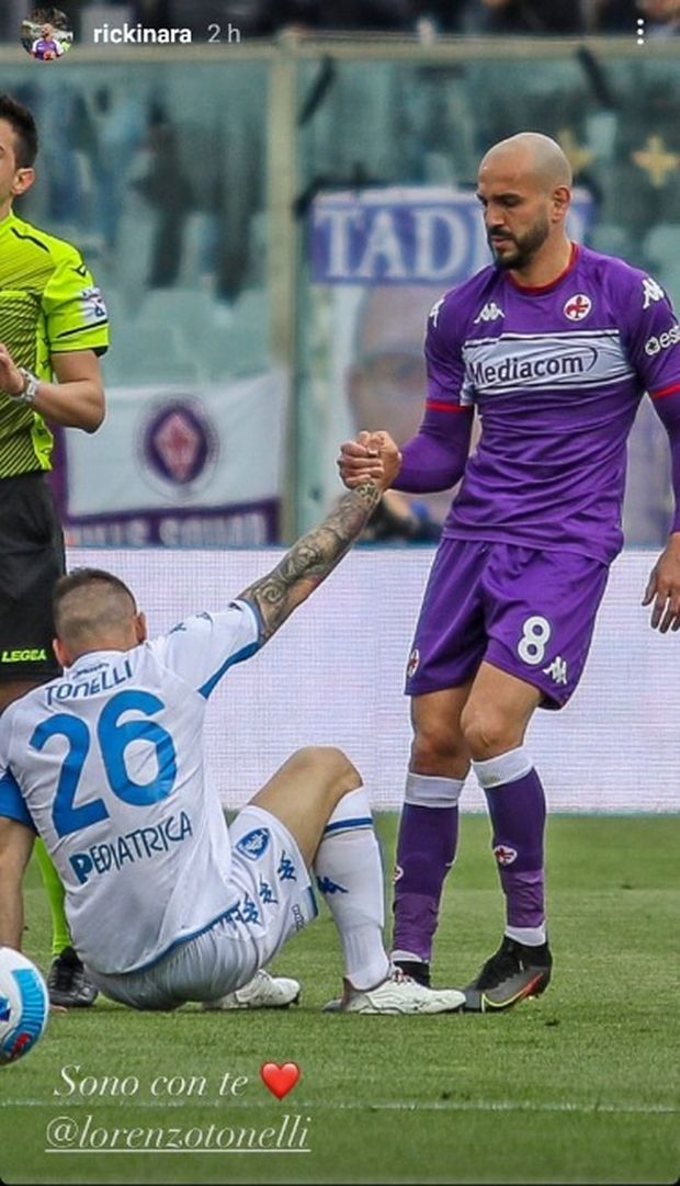 FOTO – Saponara dedica un pensiero all’ex compagno Tonelli: “Sono con te”- immagine 1