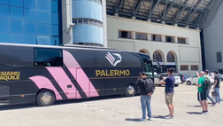 VIDEO Palermo, verso l’Entella: rosanero in partenza per Chiavari