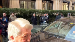 VIDEO FCIN1908 / Inter-Atletico, l’arrivo di Cerezo al pranzo Uefa