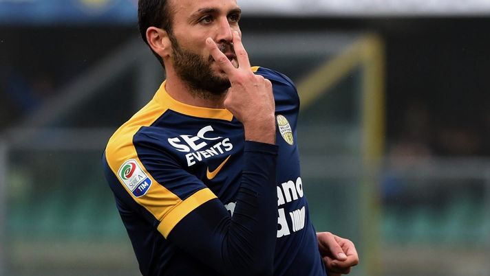 Giampaolo Pazzini, attaccante dell'Hellas Verona (credits: GETTY Images) Giampaolo Pazzini, attaccante dell'Hellas Verona (credits: GETTY Images)