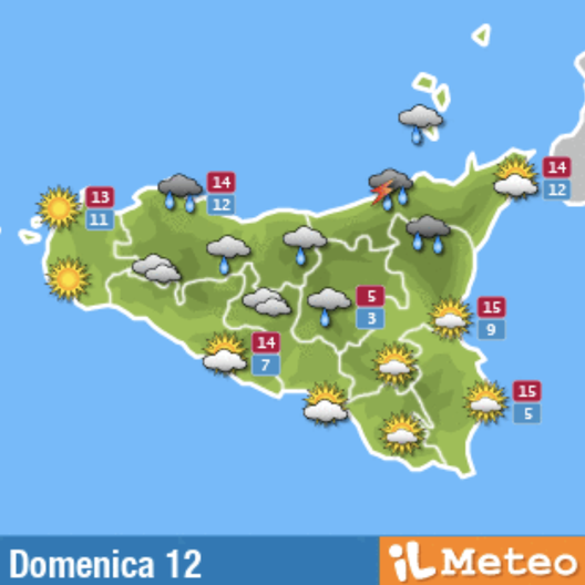 Meteo, Catania: sereno e nubi sparse, le previsioni di domenica 12 dicembre meteo