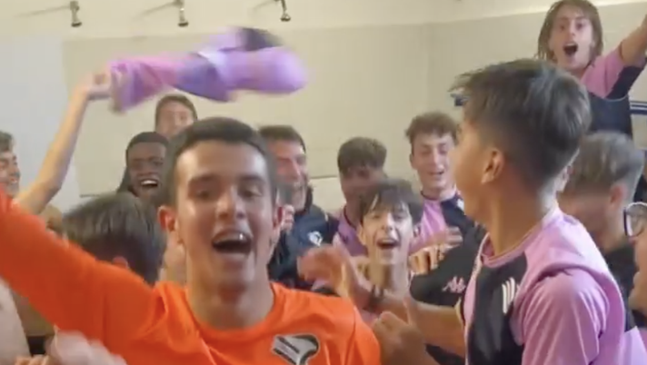 VIDEO Palermo U15, vittoria e vetta conquistata: i festeggiamenti dei baby rosanero 