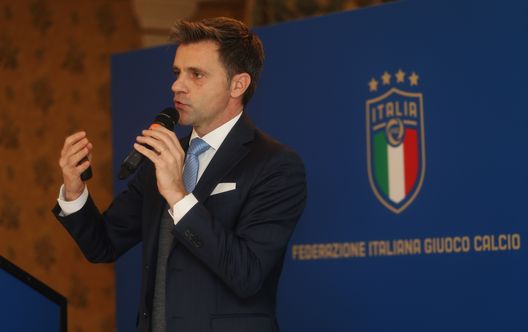  ROME, ITALY - NOVEMBER 19: Nicola Rizzoli of AIA attends the Italian Football Federation ( FIGC) and Italian Association Referees (AIA) press conference at 'Hotel dei Principi' on November 19, 2019 in Rome, Italy. (Photo by Paolo Bruno/Getty Images) 