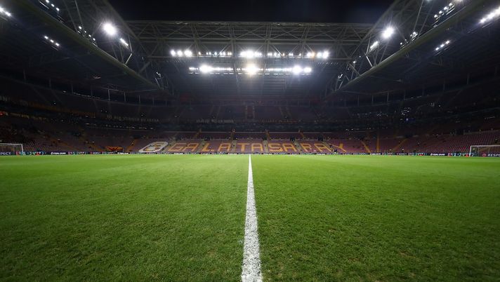 ISTANBUL, TURKEY - MARCH 15:: General view inside the stadium prior to the match between Galatasaray and Besiktas at Turk Telekom Arena on March 15, 2020 in Istanbul, Turkey. (Photo by Dean Mouhtaropoulos/Getty Images) 
