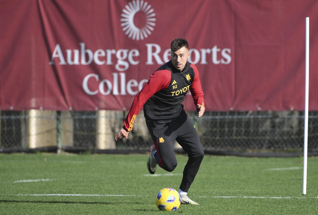 Roma, l’ultimo allenamento pima della Cremonese – FOTOGALLERY - immagine 24