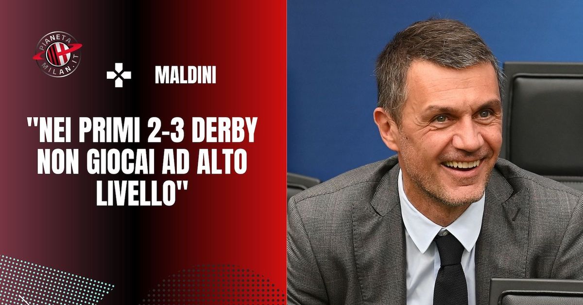 Maldini: “Derby? Dà una carica emotiva diversa. Sul mio unico gol …”