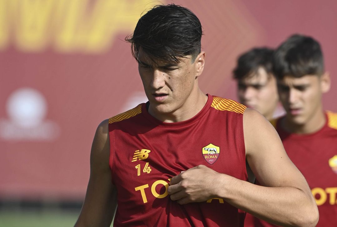 Roma-Helsinki, la rifinitura dei giallorossi a Trigoria – FOTO GALLERY - immagine 10