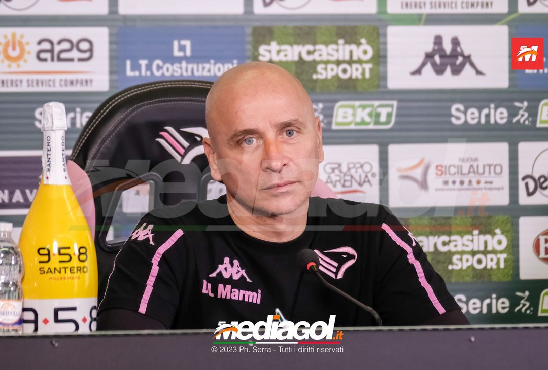 FOTO PALERMO, verso la Reggina: Mister Corini in conferenza stampa (Gallery) - immagine 25