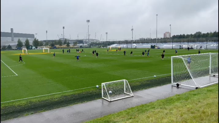 Palermo, day 3 all’Etihad Campus: seduta pomeridiana sotto la pioggia di Manchester  Palermo