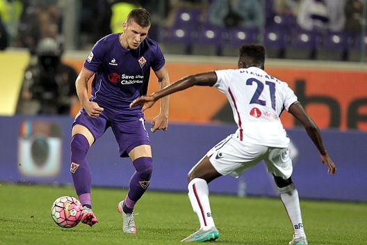 Rebic in azione Rebic in azione