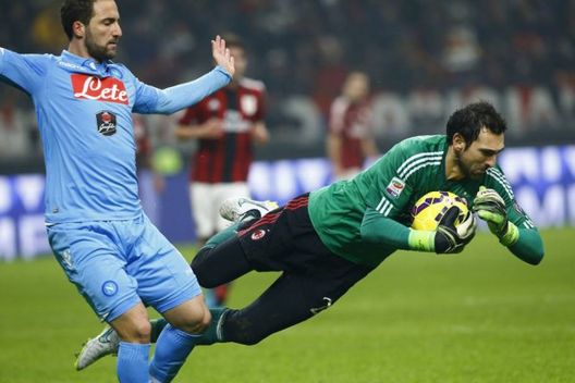 Diego Lopez, portiere rossonero (fonte: gazzetta.it) Diego Lopez, portiere rossonero (fonte: gazzetta.it)