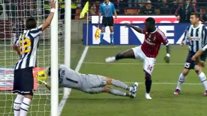 Gol Muntari Milan Juventus