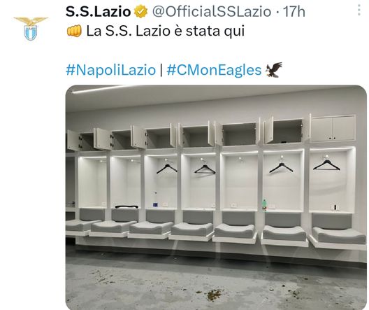Il derby delle foto a Napoli: Lazio, noi dopo una vittoria caro Mou…- immagine 3