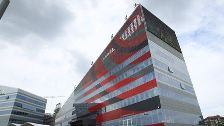 Casa Milan, sede del club rossonero (getty images) Casa Milan, sede del club rossonero (getty images)